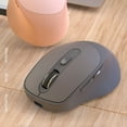 thumbnail image 4 of X7 Wireless Mouse 4000DPI 2.4GHz Wireless Mouse Ergonomic Gaming Mouse Silent Click Cordless Mice High Precision Rechargeable Mice Portable Mouse For PC Laptop Computer grey, 4 of 5