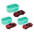thumbnail image 3 of Silicone Mold Racing Car Shaped Fondant Mold for DIY Baking Cake Making Soaps Candles Mold for Puddings Chocolate Cake, 3 of 6