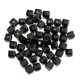 thumbnail image 1 of de cristal 50 Piezas Granos Cuadrados de de Joyería de Bircolaje 6mm, 1 of 7