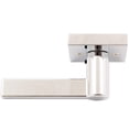 thumbnail image 4 of Vienna Door Lever with Square Rosette, Dummy (Non-Turning) Latch, Polished Chrome by Stone Harbor Hardware, 4 of 4