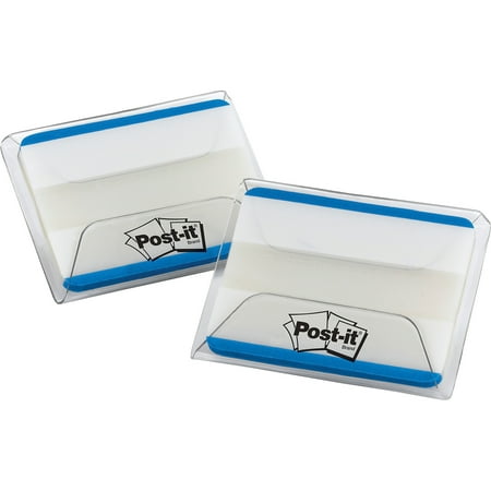 White Post It Notes - Post-it®, MMM686F50BL, Extra Thick Durable Tabs, 50 / Pack