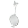 Zadro 6.5 inch Round Telescoping Fogless Shower Mirror Shaving Mirror Tray