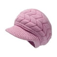 thumbnail image 4 of Womens Winter Hats Warm Knit Hat Slouchy Beanie * Brim with K6O9, 4 of 6