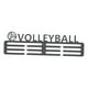 thumbnail image 2 of Colgador de medallas para pared, organizador de medallas, estante resistente de hierro negro, para deportes Vóleibol, 2 of 8