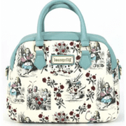 Alice in Wonderland Wallpaper Crossbody Bag