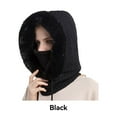 thumbnail image 4 of ZLight Ensemble de Bonnet d'Hiver avec Capuche pour Ski, Cyclisme, Camping, Randonnée, Bonnet Thermique pour Femmes, Noir, 4 of 6
