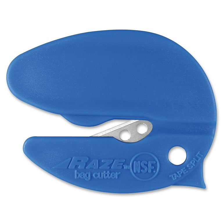 PHC, PHCCBC575, Pacific Raze Safety Bag Cutter, 1 / Card, Blue 
