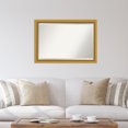 thumbnail image 3 of Amanti Art Townhouse Gold Beveled Wood Wall Mirror 27.75 x 39.75 in., 3 of 5