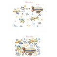 thumbnail image 3 of Vinil Decorativo Infantil Dara Baby Avión Helicóptero Habitación niños VinDe250, 3 of 5