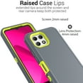 thumbnail image 4 of CoverON For Tmobile T-Mobile Revvl 7 5G Case, Military Grade Heavy Duty Full Body Rugged Phone Cover, Gray, 4 of 8
