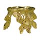 thumbnail image 1 of Soporte de bola de piedra, base de huevo, escultura moderna, artesanía, globo de metal, soporte de esfera oro, 1 of 9