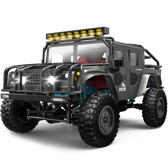 Coche a control remoto SIMREX, camión 4WD todo terreno a escala 1:12