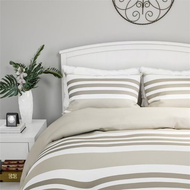 LHC 66-C006K 3 Piece Alternative All-Season Blanket with Shams Comforter Set - King Size