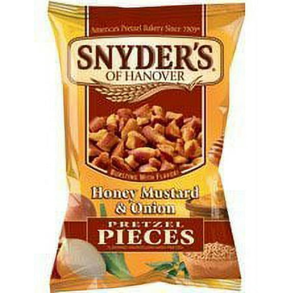 Snyder's Pretzels: Honey Mustard Pretzels - 2.25 Ounce -10 Bag Set 10 Bag Set