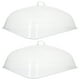 thumbnail image 2 of ColoMX 2pcs Cubiertas de alimentos transparentes Cubiertas protectoras de PVC Food Lids para el hogar Postre, 2 of 7