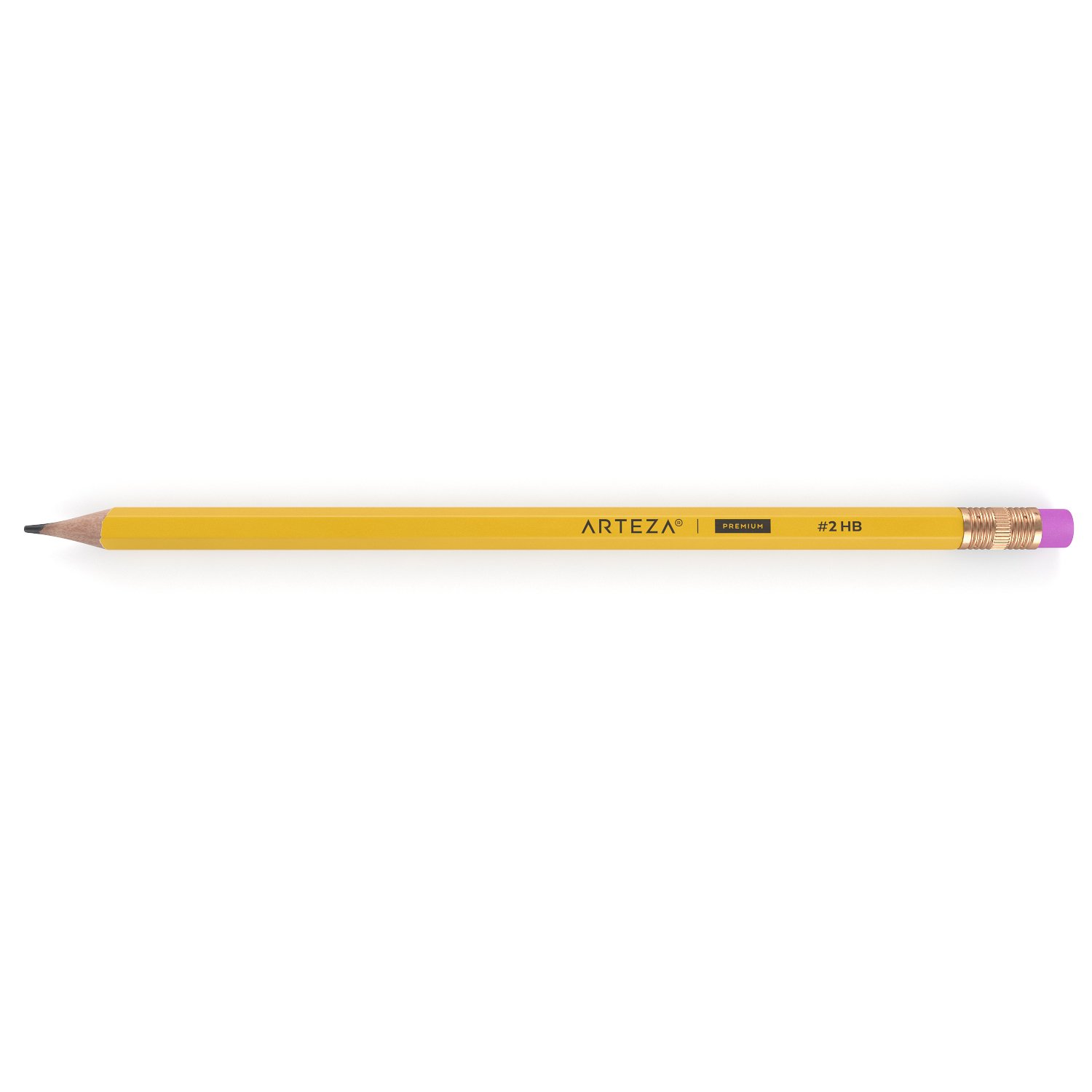 Arteza Box of #2 HB Pre-Sharpened Pencils, Number Bulk Pencil School  Supply 12 pack