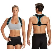 ComfiLife Posture Corrector for Men and Women – Adjustable Back Brace and Back Straightener– Upper Back and Neck Support Fits Easy and Comfortably Under Clothes