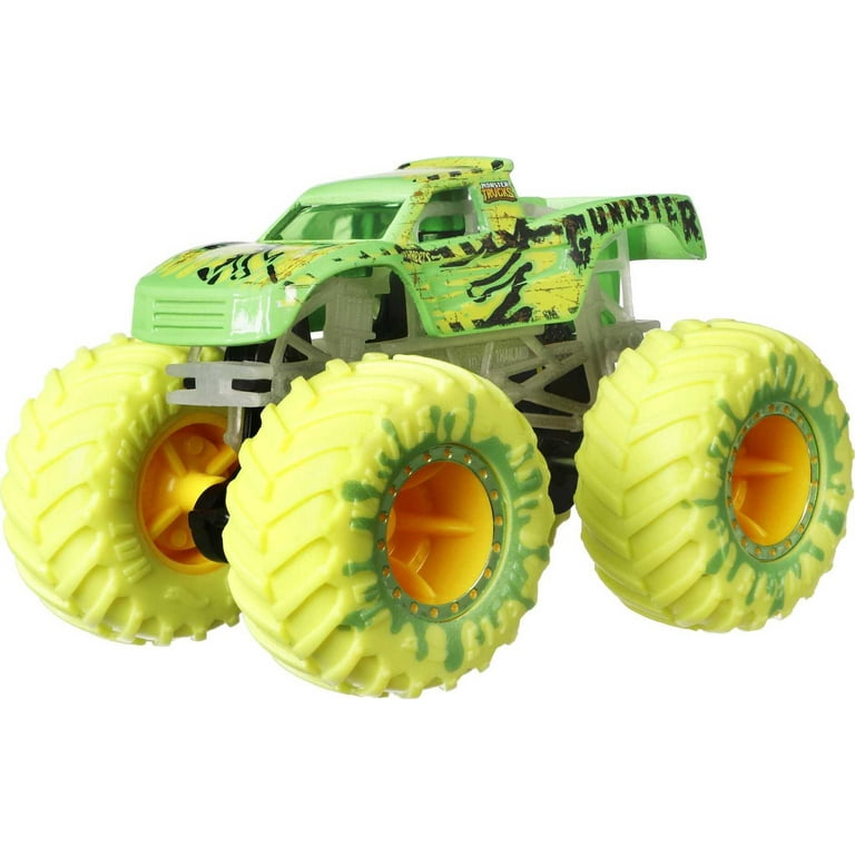 Hot Wheels Monster Trucks Glow In The Dark Collection Walmart
