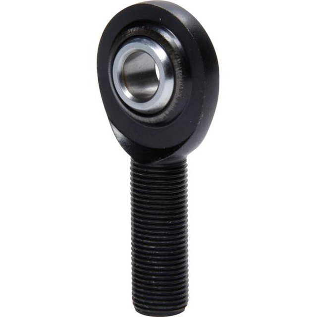 0.5 in. ID x 0.62 in. Thread Moly Right Hand Male Rod End, Black