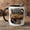 Black, variant on Custom Faux 3D Rap Music Coffee Cup, Personalized Hip Hop DJ Mug with Gold Chain, Urban Street Culture Gift for Musician