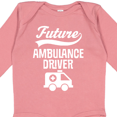 thumbnail image 4 of Inktastic Future Ambulance Driver Childs Boys or Girls Long Sleeve Baby Bodysuit, 4 of 5