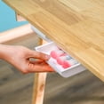thumbnail image 4 of Desk Pencil Drawer Organizer Self Adhesive under Desk Drawer Hidden Drawer, 4 of 10