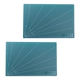 thumbnail image 1 of simhoa 2 Gridded Cut Boards Models Patchwork Fabrics Cutting Sewing Mats for Crafts 45cmx30cmx0.9mm, 1 of 8