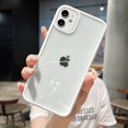 thumbnail image 1 of Funda de teléfono transparente a prueba de golpes con parachoques colorido para iPhone 14 13 12 Mini 11 Pro Max XR X XS 8 7 Plus SE 2022, funda trasera transparente Tan Jianjun unisex, 1 of 2