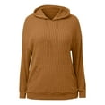 thumbnail image 6 of Kaemgyyd Sweatshirts for Teen Girls Casual Long Sleeve Fall Pullover Lightweight Ribbed Knit Shirts Fall Tops with Pocket 4-14 Years, 6 of 7