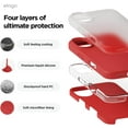 thumbnail image 3 of KOMI Compatible with iPhone 16 Pro Max Case, Premium Liquid Silicone Case, Full Body Protective Cover, Shockproof, Slim Phone Case, Anti-Scratch Soft Microfiber Lining, 6.9 inch Red, 3 of 5