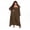 Brown, variant on Women Plus Size 3 Piece Outfit Set High Stretch Fall Winter Casual Sexy Tracksuit Set