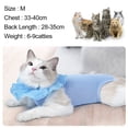 thumbnail image 2 of Traje de esterilización/castración transpirable para gatos, ropa postoperatoria de estilo de encaje para gatos femeninos, anti-añadir heridas, 1 Uds., 2 of 5