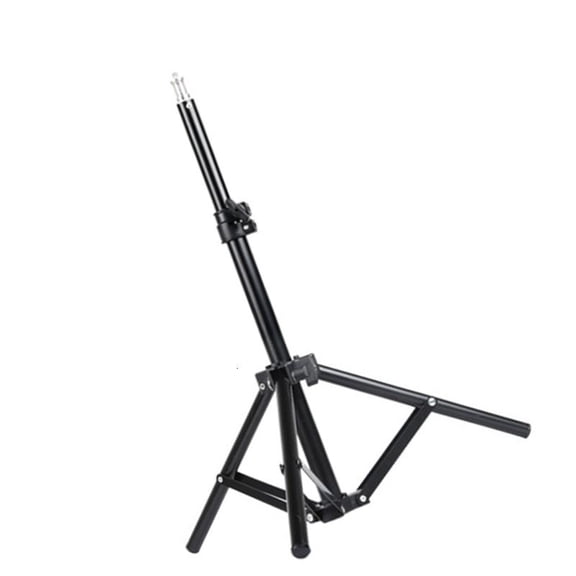 Professional Photography Light Stand 1/4in Screw Support Heavy Duty Studio Equipment Adjustable Height Foldable Design