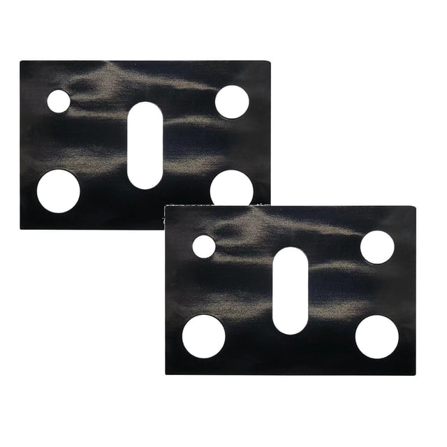 Oleegame 2 Pcs Tapis de Cuisinière Protecteur de Cuisinière Protecteur de Cuisinière Couverture de Brûleur de Cuisinière Réutilisable Doublure de Cuisinière Protecteur de Cuisinière Noir
