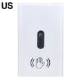 thumbnail image 2 of Interruptor de luz inteligente de pared infrarroja de EE. UU. para IR Sensor No necesita panel de pantalla de vidrio táctil, 2 of 8