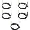 thumbnail image 1 of 5Pcs Waterproof NTC 10K 1% 3950 Thermistor Temperature Sensor Probe 1m Extension Cable Temperature Detector Gauge for Car Air Conditioners/Refrigerators, 1 of 4