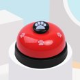 thumbnail image 3 of Cute Paw Called Dinner Bells Cute Footprint Anillos para Teddy Puppy (Rojo) Ehuebsd Para estrenar, 3 of 7