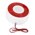 thumbnail image 3 of DC 12V LED Flashing Lamp Security Alarm Strobe Signal Warning Light Siren, 3 of 7