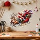 thumbnail image 4 of Interesting And Funny Santa Claus Reindeer Stickers Window And Wall Decorations Holiday Decorations Shading Waterproof Wall Stickers, 4 of 8