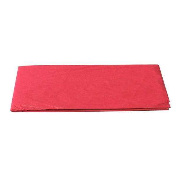 Manteles desechables impermeables para fiestas de cumpleaños rojo