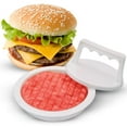 thumbnail image 1 of Burger Press Hamburger Patty Maker - Perfectly Sized 4.5” Burger Mold Rings as Easy Release Hamburger Patty Press for Grill Accessories Set, 1 of 5
