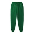 thumbnail image 5 of BRDFRL Women's Sweatpants Petite Length Pockets Pants Casual Workout Athletic Joggers Drawstring Waist Sweat Pants Green 3XL, 5 of 5