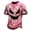 C379 Pink, variant on CONZONE Halloween Toddler Boys Tshirts Short Sleeve Graphic Tees for Boys Crew Neck Spooky Season Fashion Tops
