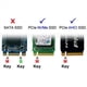 thumbnail image 1 of 3X Mini SAS HD de 12G Incorporado A U.2 / SFF-8643 A SFF-8639 Cable 0.5M con Fuente de Alimentación SATA de 15, 1 of 5