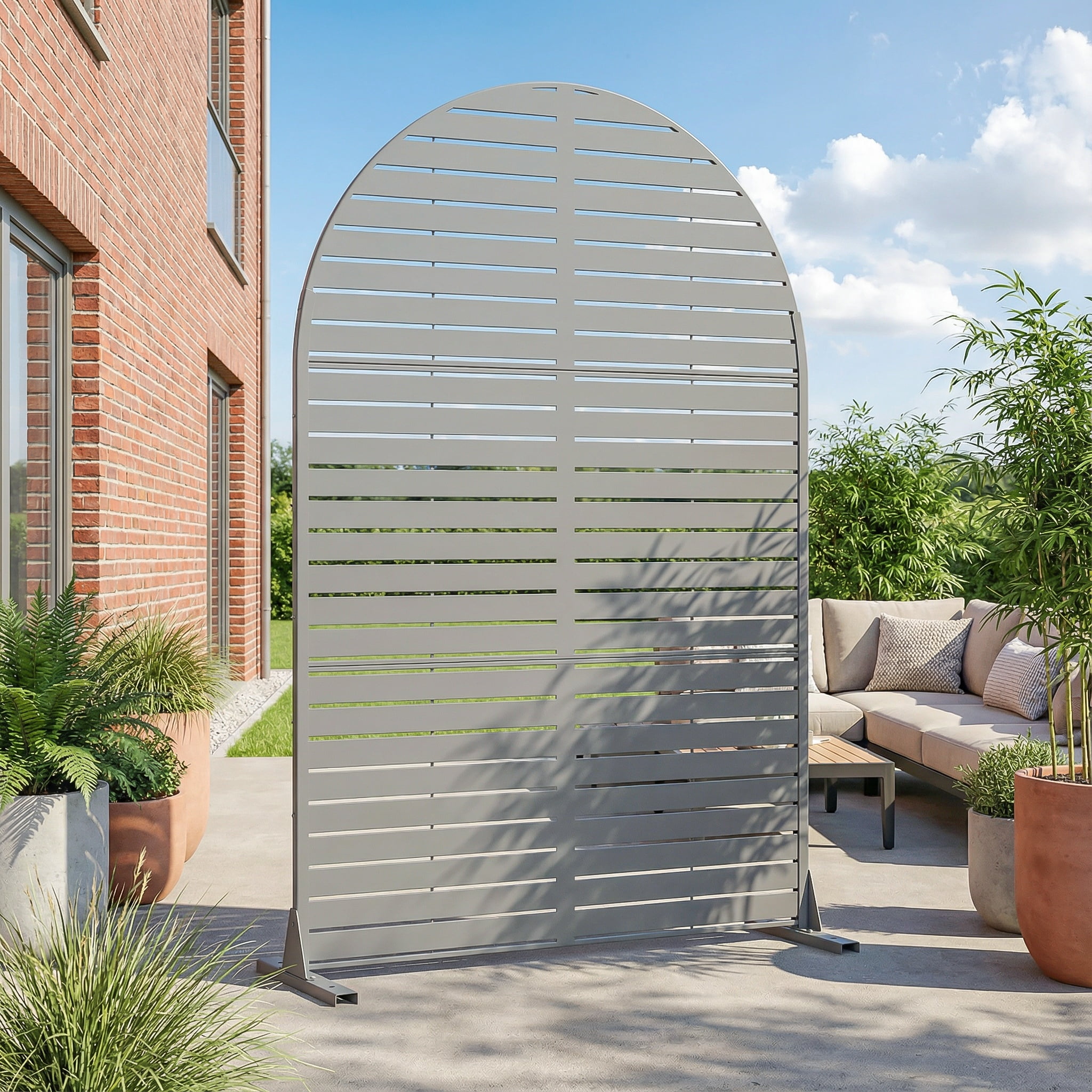Metal Privacy Screen Fence Panel