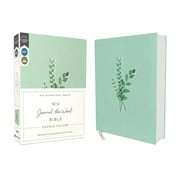 NIV Journal the Word Bible: Niv, Journal the Word Bible, Double-Column, Cloth Over Board, Teal, Red Letter Edition, Comfort Print: Reflect, Take Notes, or Create Art Next to Your Favorite Verses (Hard