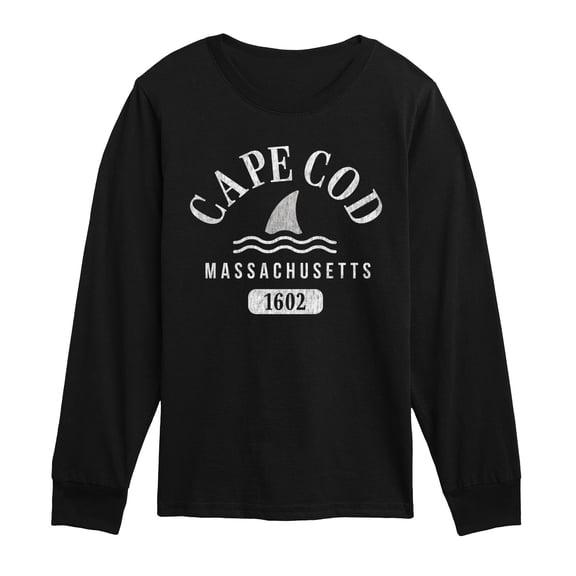 Instant Message - Cape Cod Mass Long Sleeve Graphic T-Shirt