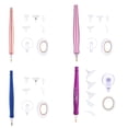 thumbnail image 2 of ziyahi Diamond Pen Diamond Dual Replaceable Diamond Precision Drill Patterns gold, 2 of 6