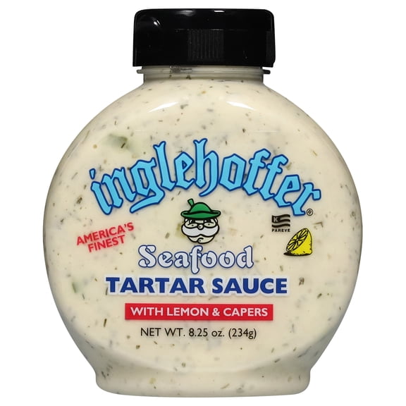 Inglehoffer Seafood Tartar Sauce, 8.25 oz Bottle