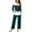 Green, variant on ChaoHeng Womens 2 Piece Outfit Lounge Set 2025 Christmas $10(Green,XXL)